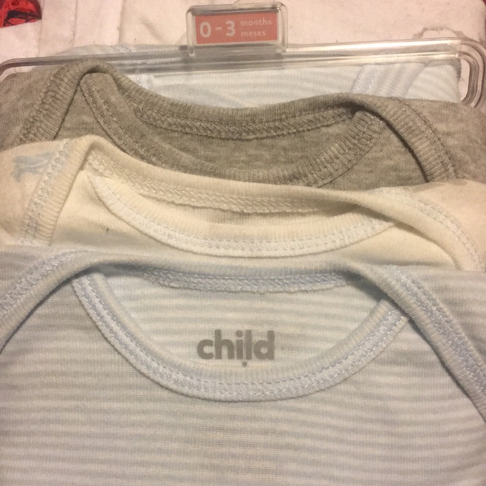 0-3 months long sleeve Bodysuit for a baby boy